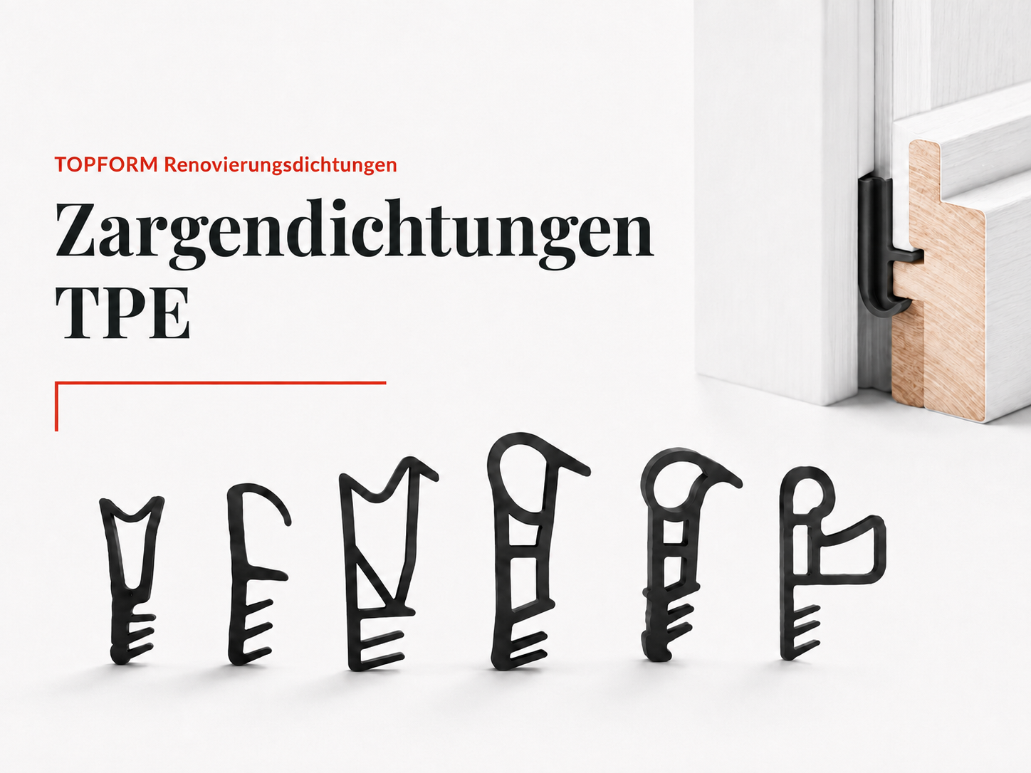 Zargendichtungen TPE